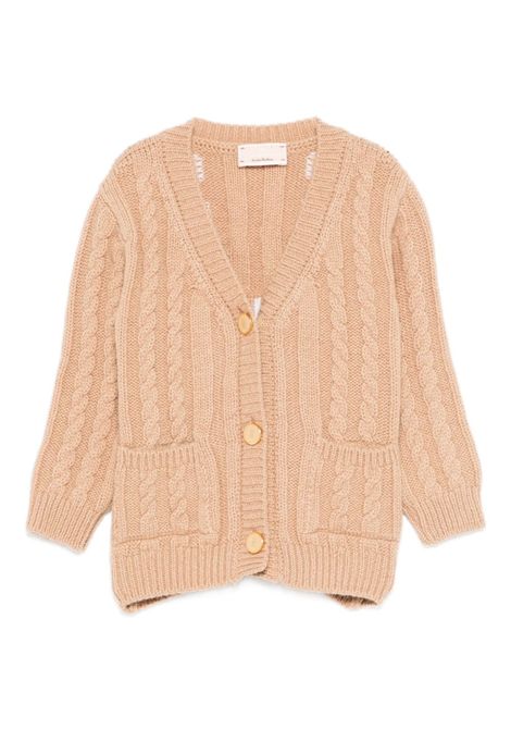 Cardigan con maglia a trecce ELISABETTA FRANCHI KIDS | EGMA046.C.FL230D765